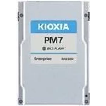 Dysk SSD Kioxia PM7 3,84 TB 2,5 cala SAS BiCS FLASH TLC Odczyt 4200 MB/s Zapis 3650 MB/s