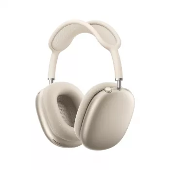 Bezprzewodowy zestaw słuchawkowy Apple AirPods Max 2 Starlight — wokółuszne, pałąk na głowę, 386,2 g