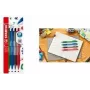 Długopis Stabilo pointball colorful, zestaw 4 szt. w etui, strefa antypoślizgowa, miękki tusz (6033/4)