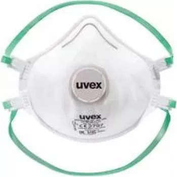 Respirator UVEX silv-Air classic 2310 planet FFP2 — jednorazowa półmaska ochronna, 15 szt. w opakowaniu