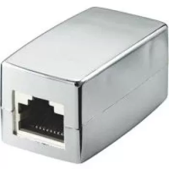 Wentronic Goobay CAT 6 Złącze RJ45/Sprzęgło - do sieci 250 MHz, ekranowane (93963)