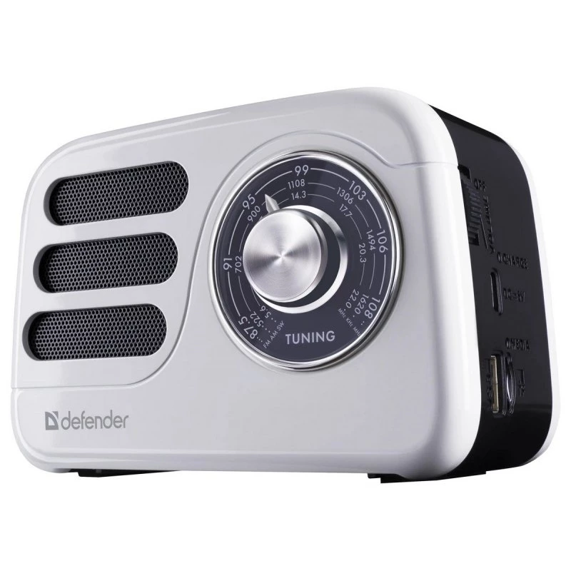 Głośnik przenośny DEFENDER SIGNAL z FM/MP3/SD/USB i Bluetooth (5W, antena)