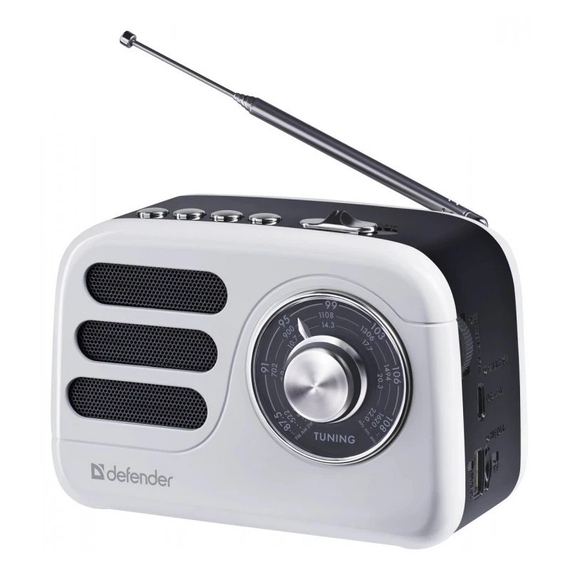 Głośnik przenośny DEFENDER SIGNAL z FM/MP3/SD/USB i Bluetooth (5W, antena)