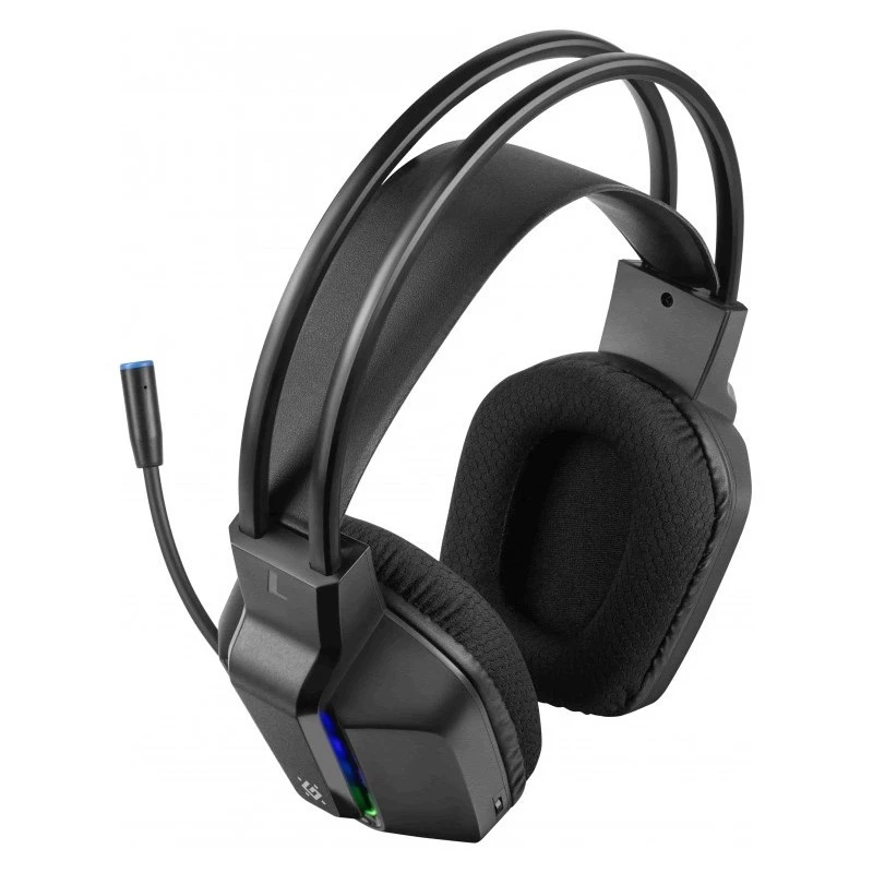 Przewodowy headset USB gamingowy DEFENDER GOTHIC RGB z mikrofonem, czarny