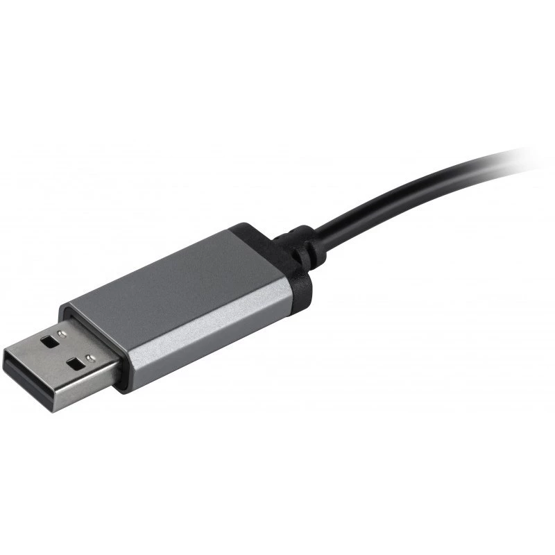 Przewodowy headset USB gamingowy DEFENDER GOTHIC RGB z mikrofonem, czarny
