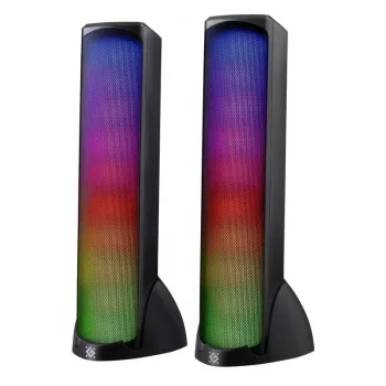 Głośniki komputerowe DEFENDER SKYPULSE 2.0, Bluetooth, USB, 10W, podświetlenie RGB