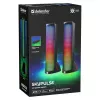Głośniki komputerowe DEFENDER SKYPULSE 2.0, Bluetooth, USB, 10W, podświetlenie RGB