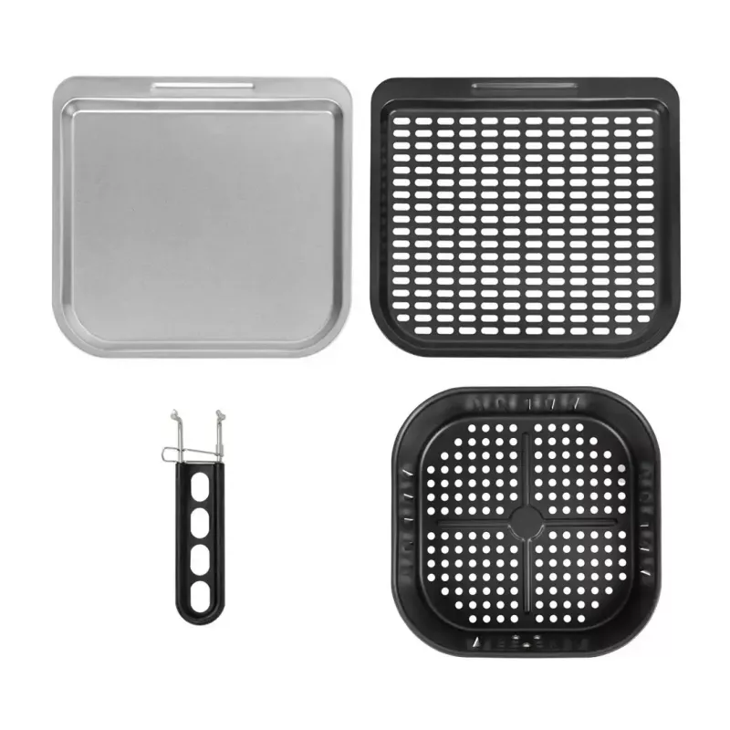 Frytownica beztłuszczowa GreenBlue GB950 1800W, pojemność 10 l, 8 programów, panel dotykowy, timer, czarna