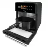 Frytownica beztłuszczowa GreenBlue GB950 1800W, pojemność 10 l, 8 programów, panel dotykowy, timer, czarna