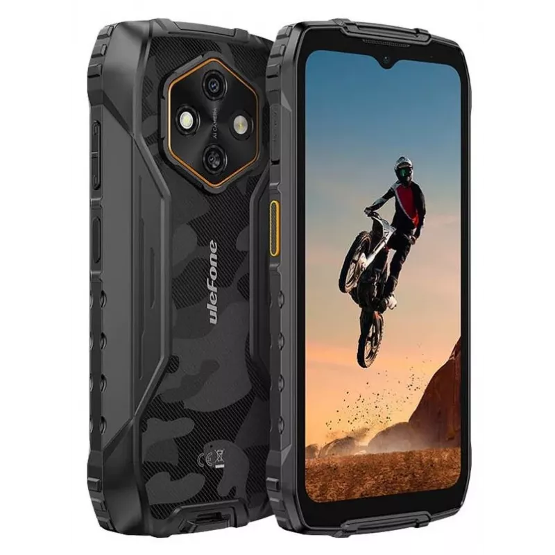 Telefon komórkowy Rugking 4 PRO/8/128GB Czarny Ulefone