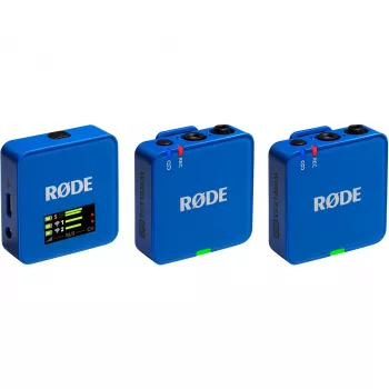 Mikrofon Rode Wireless Go III niebieski — kompaktowy system nagłośnieniowy