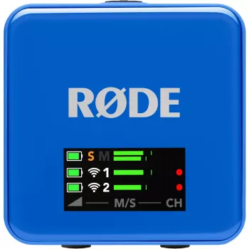 Mikrofon Rode Wireless Go III niebieski — kompaktowy system nagłośnieniowy