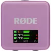 Bezprzewodowy mikrofon krawatowy Rode Wireless Go III liliowy 2.4 GHz kompaktowa konstrukcja