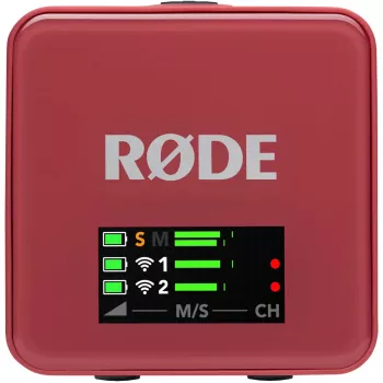Bezprzewodowy mikrofon Rode Wireless Go III Pink — kompaktowa transmisja 2.4 GHz, model WIGOGEN3ROS