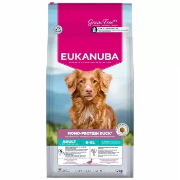 Sucha karma dla psa EUKANUBA Special Care Mono-Protein Adult Duck – formuła z jednym źródłem białka zwierzęcego, 12 kg