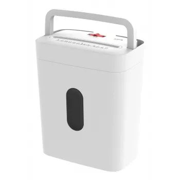 Niszczarka do papieru Olympia PS 53 CC Pro — cięcie krzyżowe, kosz 15 l, 68 dB, biały