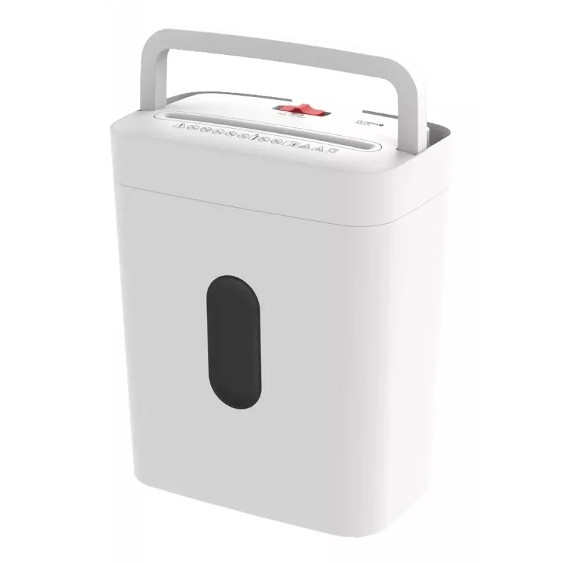 Niszczarka do papieru Olympia PS 53 CC Pro — cięcie krzyżowe, kosz 15 l, 68 dB, biały