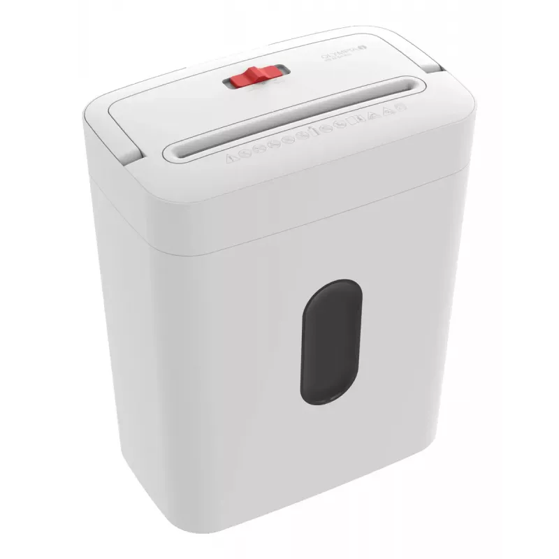 Niszczarka do papieru Olympia PS 53 CC Pro — cięcie krzyżowe, kosz 15 l, 68 dB, biały