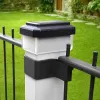 Solar LED Post Light GreenBlue GB127 WW — 3200K Neutral biały, obudowa kopertowa 80×80 mm, akumulator NiMH