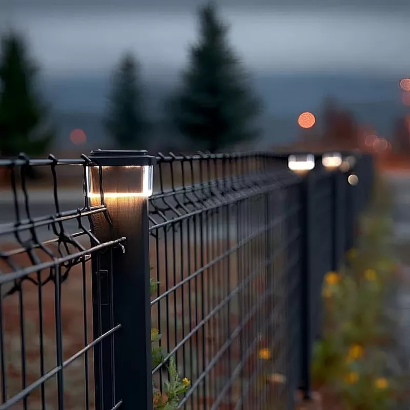 Solar LED Post Light GreenBlue GB127 WW — 3200K Neutral biały, obudowa kopertowa 80×80 mm, akumulator NiMH