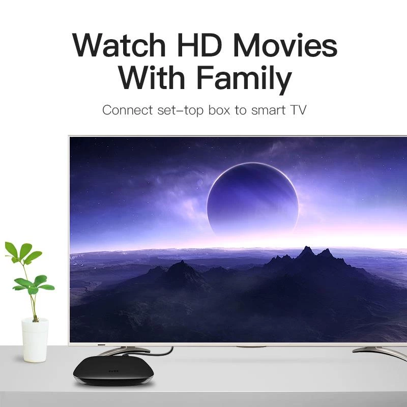 Kabel HDMI na DVI 2M/CZARNY Abfbh Vention