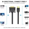 Kabel HDMI na DVI 5M/CZARNY Abfbj Vention