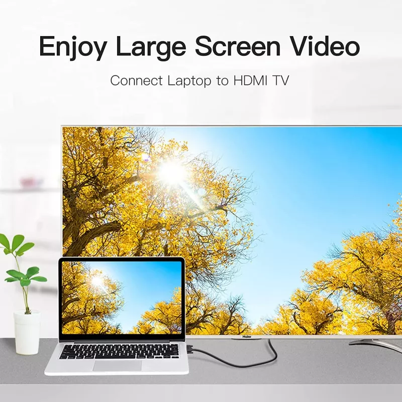 Kabel HDMI na DVI 5M/CZARNY Abfbj Vention