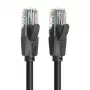 Kabel sieciowy UTP CAT6 Vention IBEBG RJ45 Ethernet 1000Mbps 1,5m Czarny