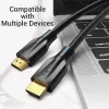 Kabel HDMI 8K/1M Czarny Aanbf Vention