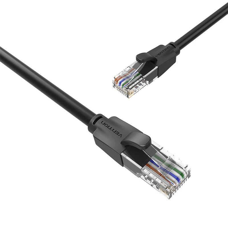 Kabel sieciowy UTP CAT6 Vention IBEBK RJ45 Ethernet 1000 Mbps 8 m (czarny)