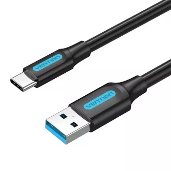 Kabel USB 3.0 A na USB-C Vention COZBH 2m Czarny PVC