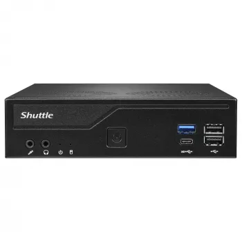 Shuttle Barebone cienki DH610V2 Intel/DDR5/Czarny - Barebone - Intel Socket 1700 (Core i)