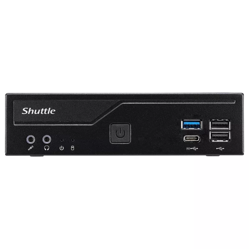 Shuttle Barebone cienki DH610V2 Intel/DDR5/Czarny - Barebone - Intel Socket 1700 (Core i)