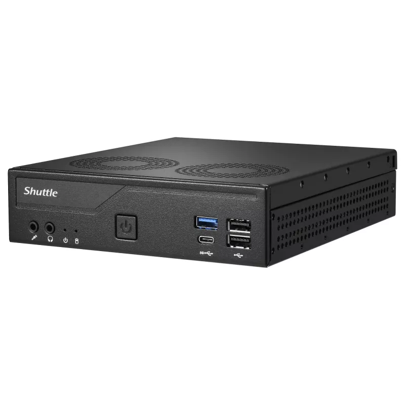 Shuttle Barebone cienki DH610V2 Intel/DDR5/Czarny - Barebone - Intel Socket 1700 (Core i)