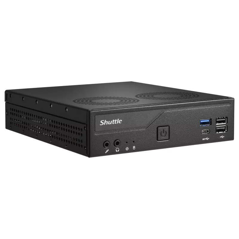 Shuttle Barebone cienki DH610V2 Intel/DDR5/Czarny - Barebone - Intel Socket 1700 (Core i)