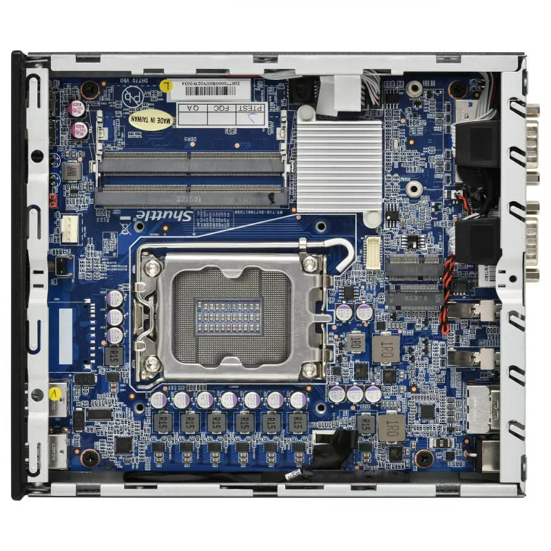 Shuttle Barebone cienki DH610V2 Intel/DDR5/Czarny - Barebone - Intel Socket 1700 (Core i)
