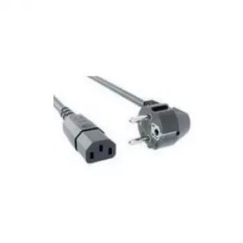 Kabel zasilający Bachmann 356.907, szary, 1 m, złącze C13
