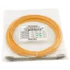 Kabel światłowodowy duplex BlueOptics CAB-MMF50-LC-LC-3-BO OM2 wielomodowy LC na LC 3 m pomarańczowy