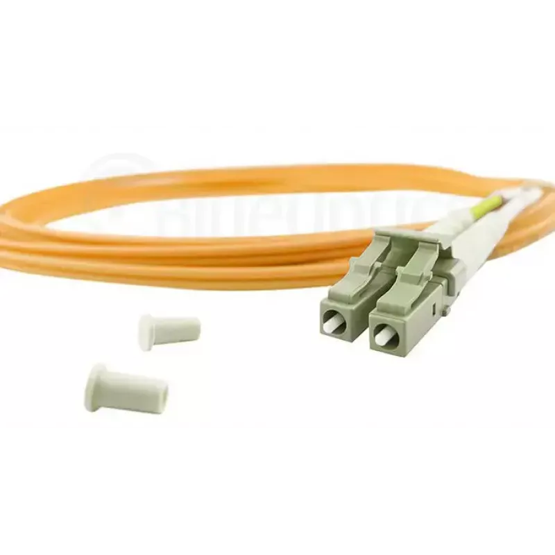 Kabel światłowodowy duplex BlueOptics CAB-MMF50-LC-LC-3-BO OM2 wielomodowy LC na LC 3 m pomarańczowy