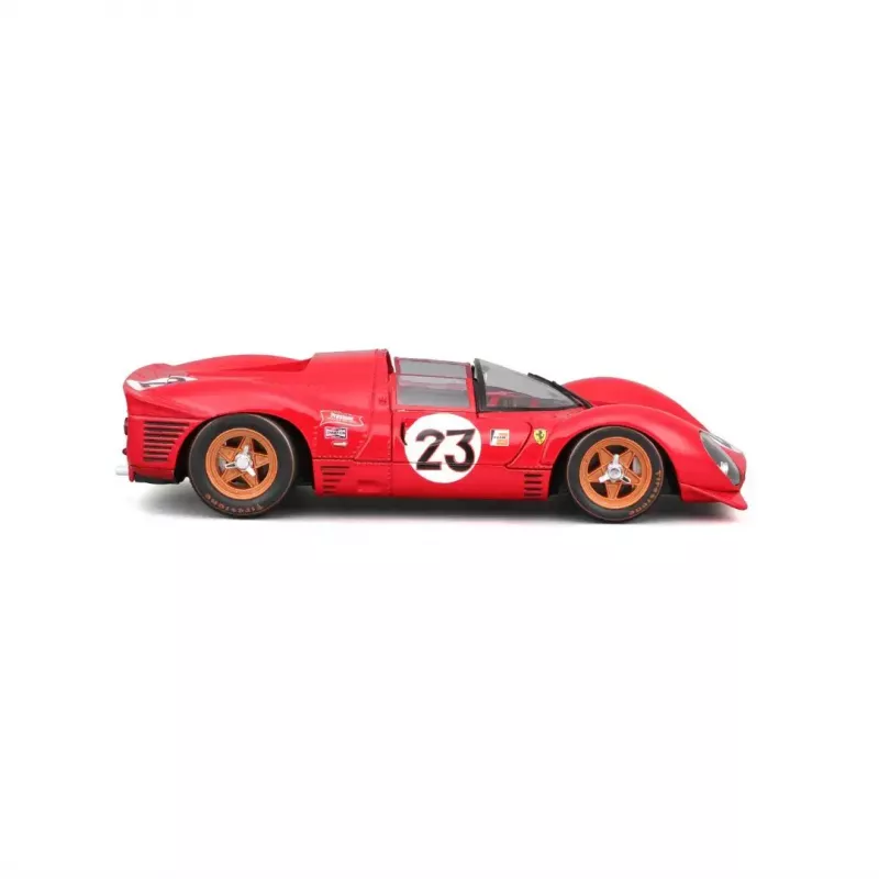 Model supersamochodu Bburago Ferrari 330 P4 Daytona, wstępnie złożony, skala 1:24