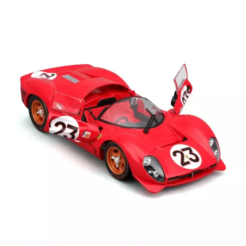 Model supersamochodu Bburago Ferrari 330 P4 Daytona, wstępnie złożony, skala 1:24