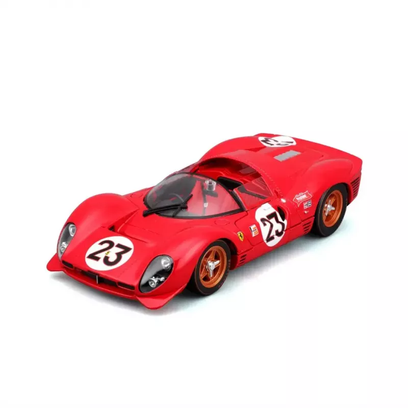 Model supersamochodu Bburago Ferrari 330 P4 Daytona, wstępnie złożony, skala 1:24