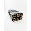 Folia stretch czarna 23mic 1,5kg x 6 BOX