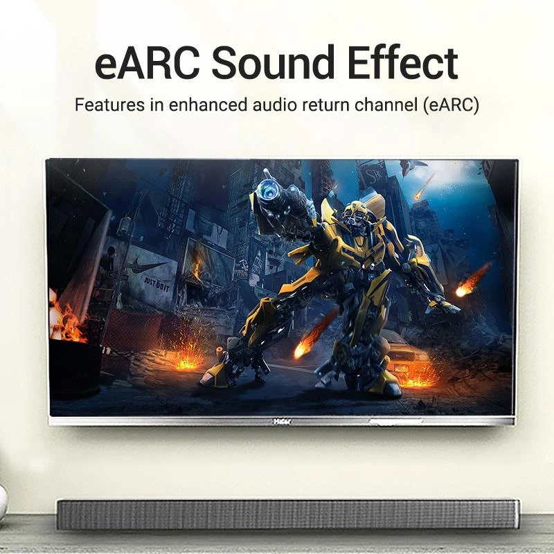 Kabel HDMI 8K/3M Czarny Aanbi Vention