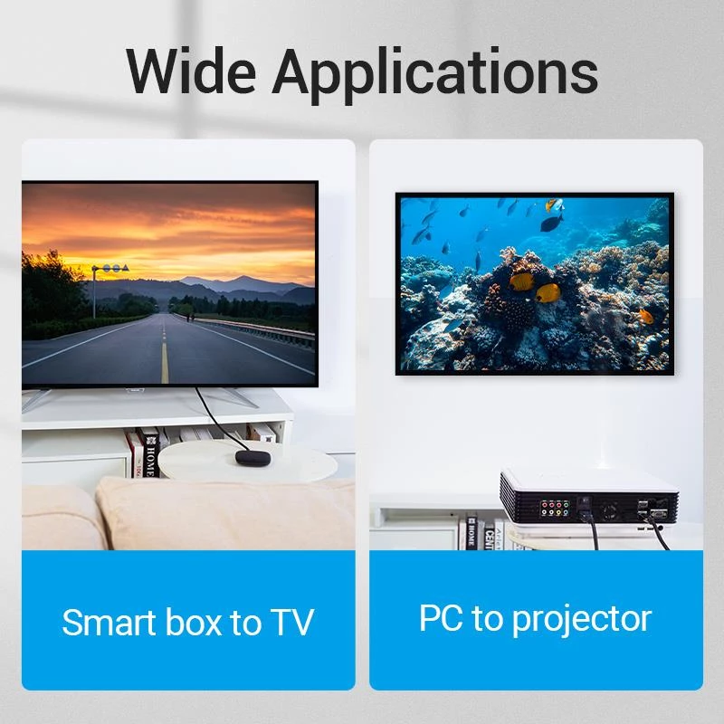 Kabel HDMI 8K/3M Czarny Aanbi Vention