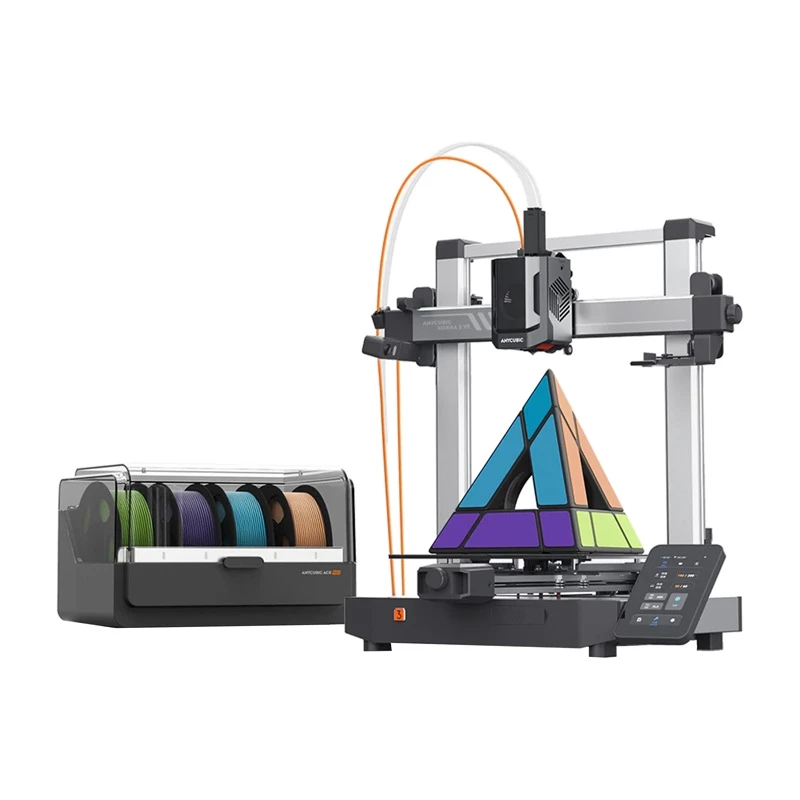 Drukarka 3D AnyCubic Kobra 3 V2 Combo K3VC-IP-O — obszar roboczy 300×300×350 mm