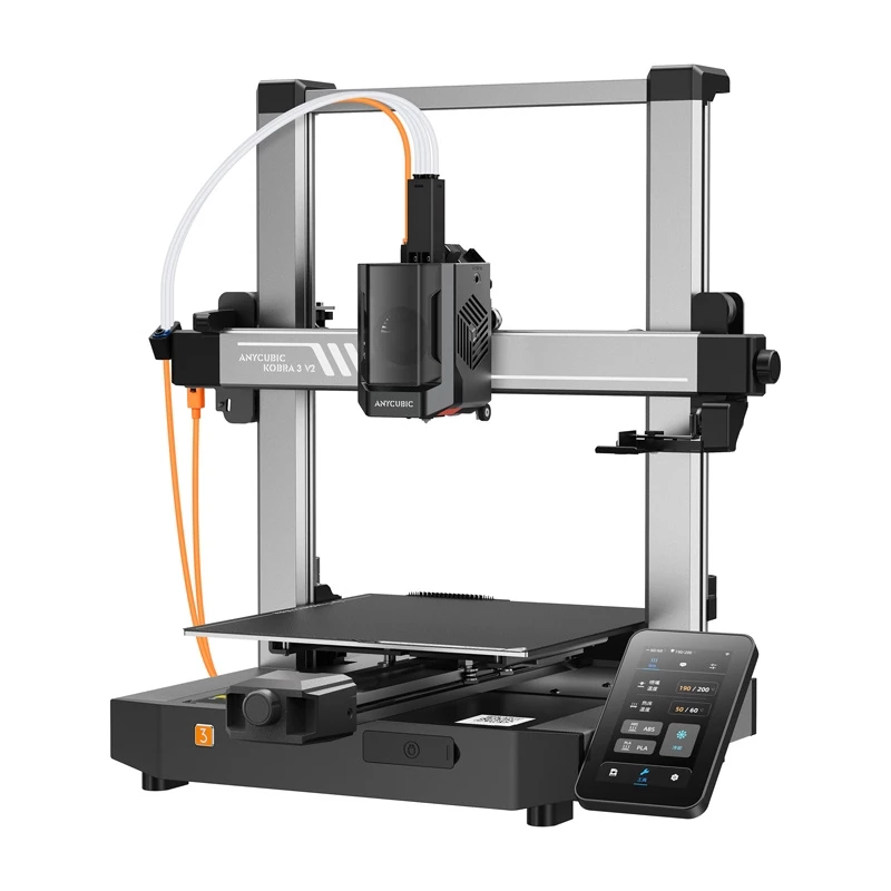 Drukarka 3D AnyCubic Kobra 3 V2 Combo K3VC-IP-O — obszar roboczy 300×300×350 mm