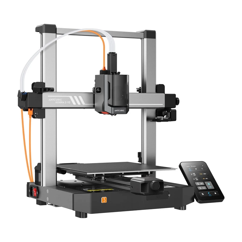 Drukarka 3D AnyCubic Kobra 3 V2 Combo K3VC-IP-O — obszar roboczy 300×300×350 mm