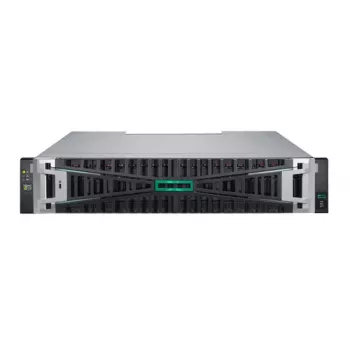 Storage array HP Enterprise MSA 2070 SFF 23TB — 12×1,92TB SSD, 2×10/25GbE kontrolery iSCSI, 4×10Gb transceivery iSCSI, 2U rack