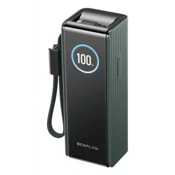 Power Bank EcoFlow RAPID 25000 mAh zielony — 170 W całkowita, 2× USB-C, 1× USB-A